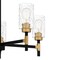 Quoizel Carly Chandelier 5 Lights Matte Black CAY5028MBK - alternate 4